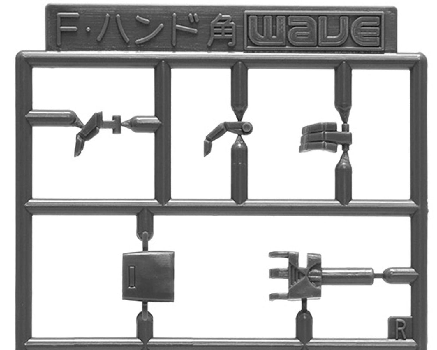Wave F-Hand Angle Option System for Scale Models