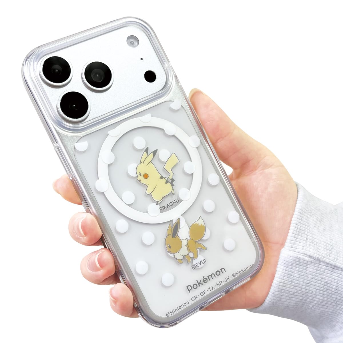 Suncrest Pokémon iPhone 17 Pro MagSafe Case Pikachu and Eevee