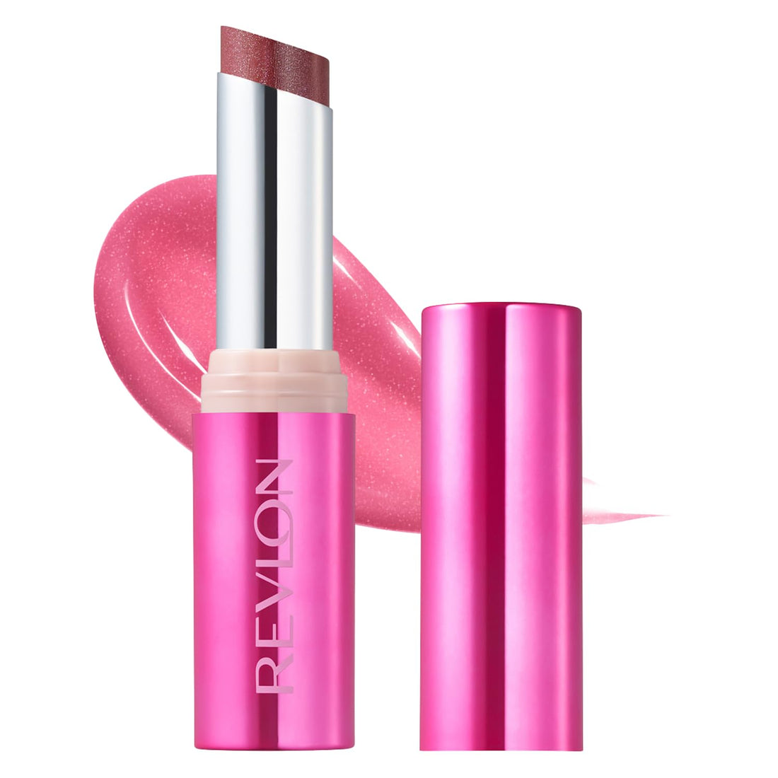 REVLON Dewy Shine Lipstick 3.2g Moisturizing Finish in Mauve Pink