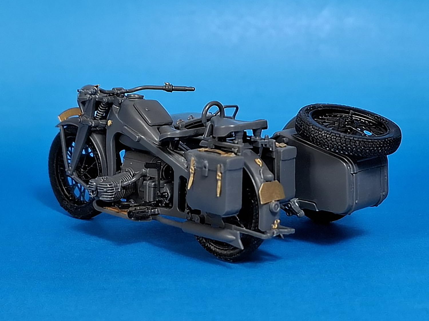Passion Models 1/35 KS600 Sidecar Detail Upgrade Set for Tamiya Models