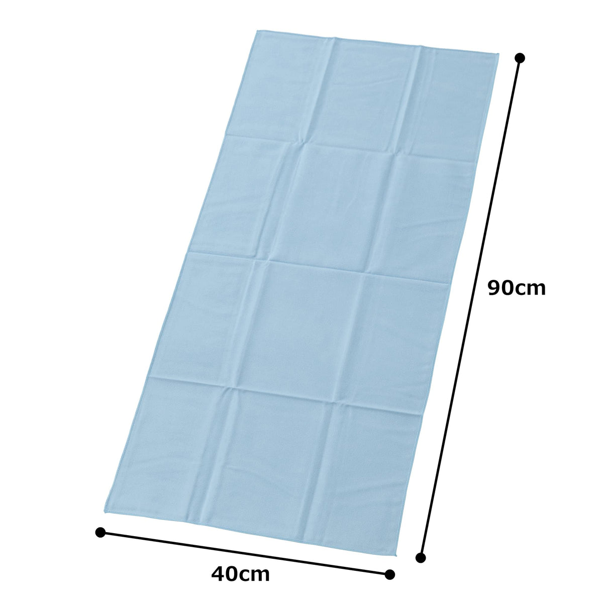 Aska Towel Quick-Dry Face Towel Blue 40cm x 90cm