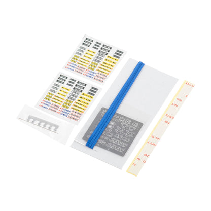 Model Factory Hiro Seat Belt Set for 1/24 Scale Models Blue 2 Sets