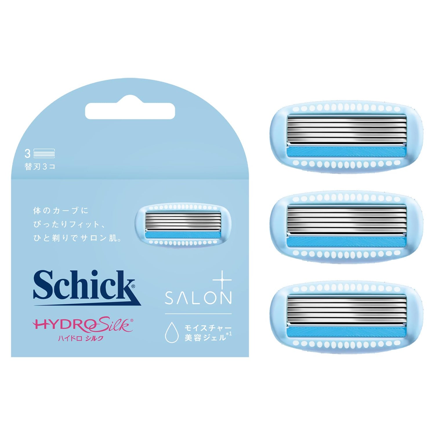 Schick Hydro Silk Salon Plus Razor Blades with Skin Guard for Women