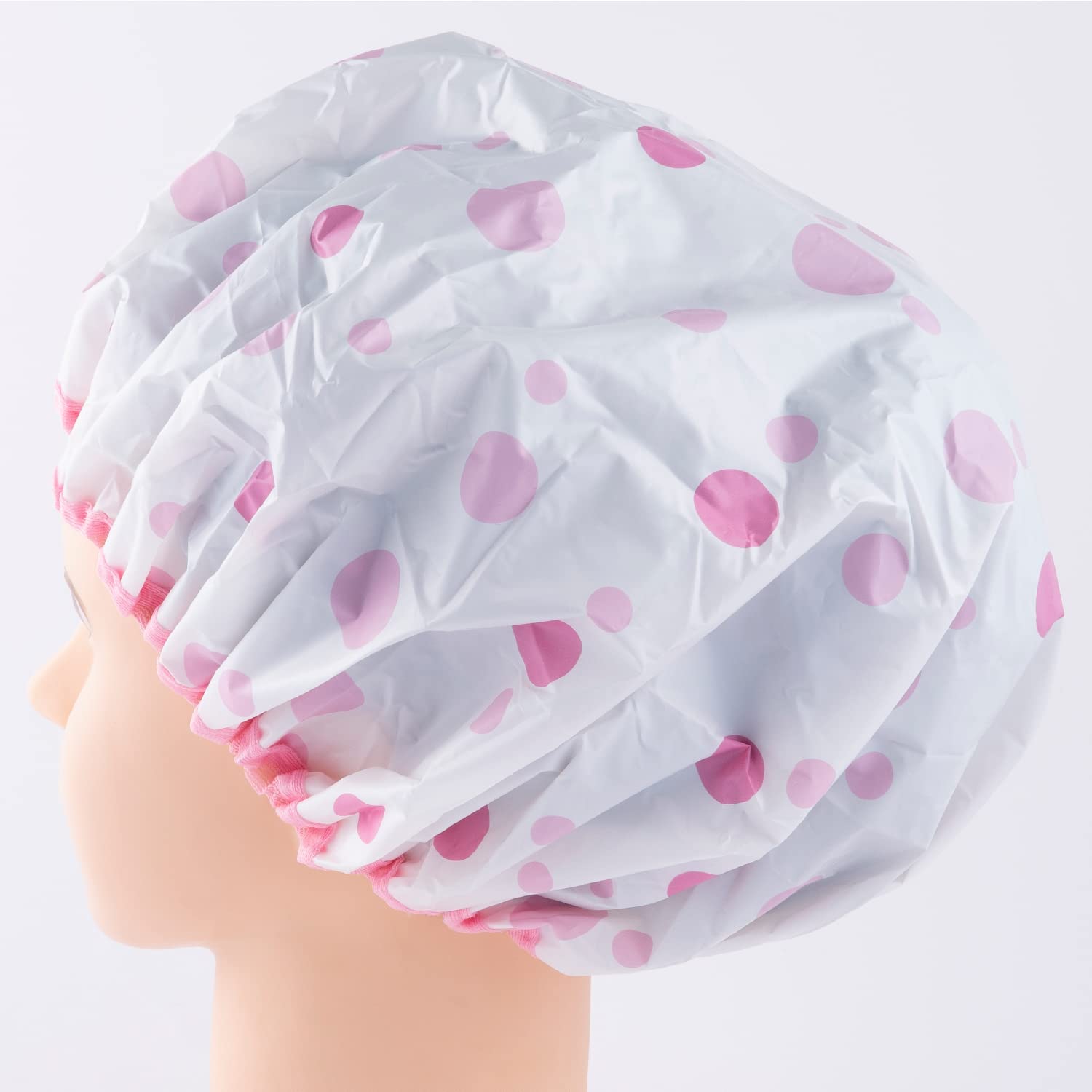 KAI Shower Cap Set for Hair Protection 2 Pieces