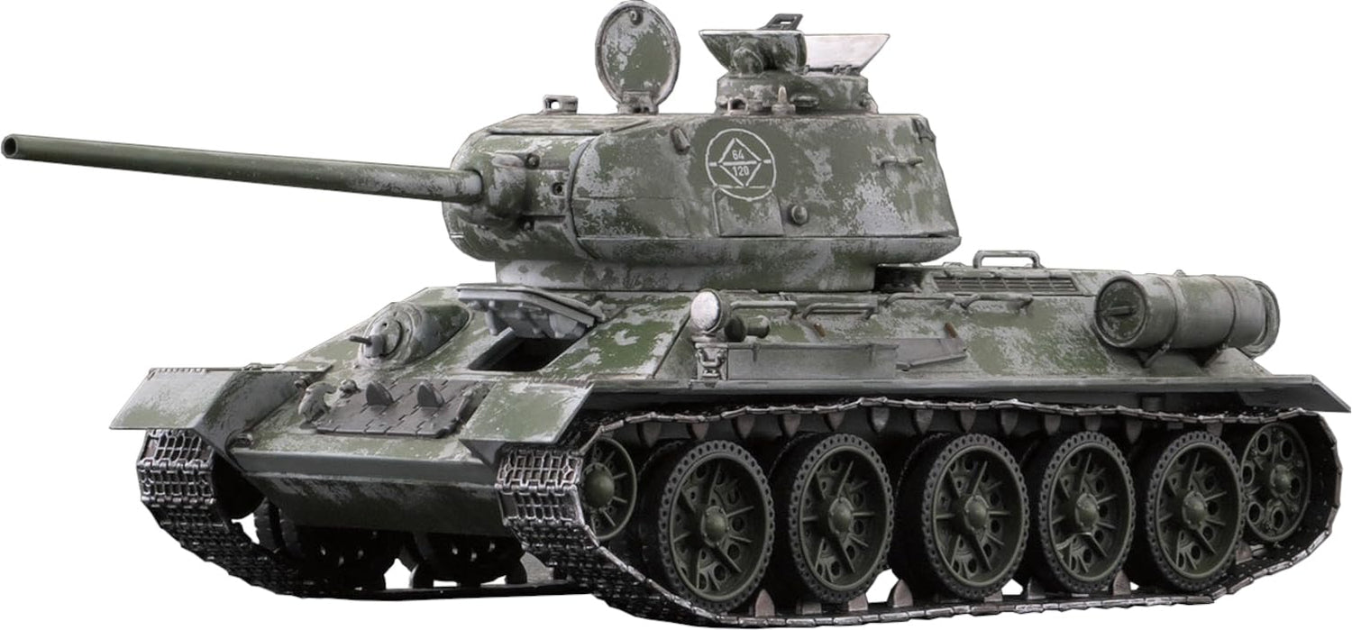 PLATZ 1/35 Scale Model Soviet T-34/85 Tank Kit