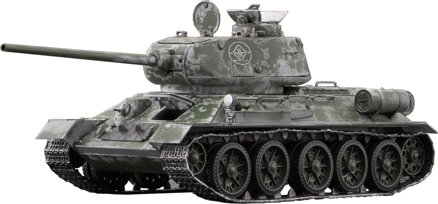 PLATZ 1/35 Scale Model Soviet T-34/85 Tank Kit