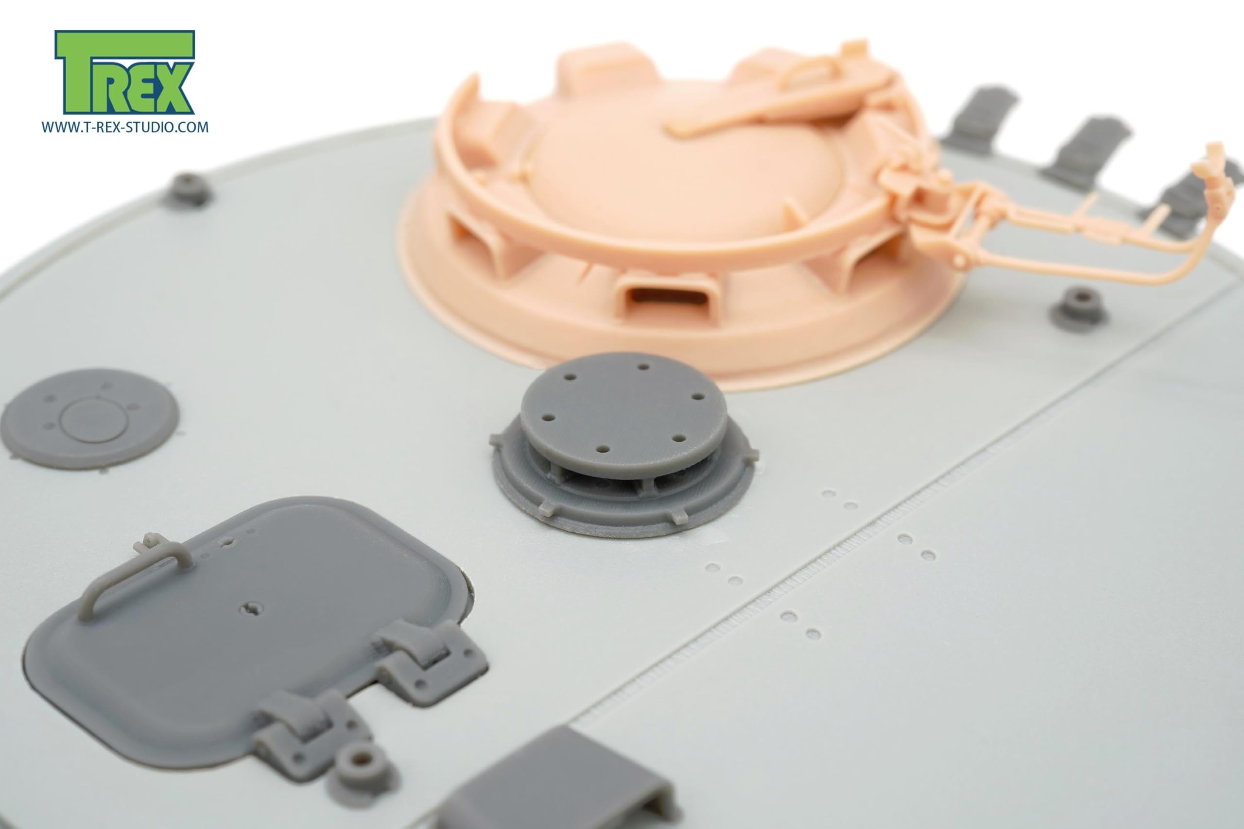 T-rex Studio 1/35 Scale WWII German Tiger I Tank Ventilator Set of 3