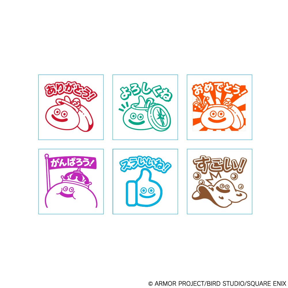 SQUARE ENIX Dragon Quest Walk Stamp Set for Collectors