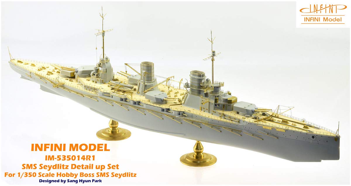 Infini Model 1/350 Scale Parts Set for German Navy Cruiser Seydlitz