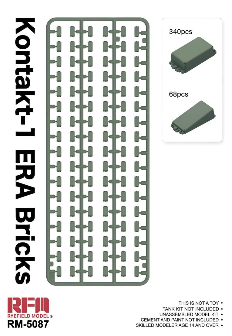 Rye Field Model 1/35 Contract 1 ERA Block Set Model Kit Parts