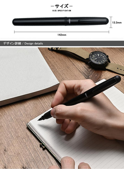 OHTO Rollerball Pen CR01 Matte Black for Smooth Writing Experience