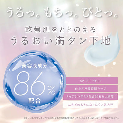 KiSS Moisture Base 03 Beige Blue 25g Hydrating Makeup Primer