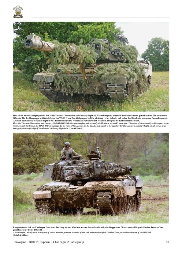 Tankograd Challenger 2 Combat Group Model Reference Book TG-F9041
