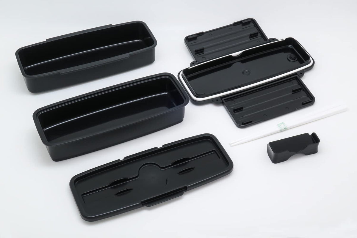 OSK Two-Tier Lunch Box for On-the-Go Convenience