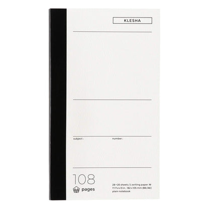 Life B6 Notebook Unlined KLESHA N811 Perfect for Note-Taking