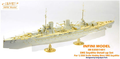 Infini Model 1/350 Scale Parts Set for German Navy Cruiser Seydlitz