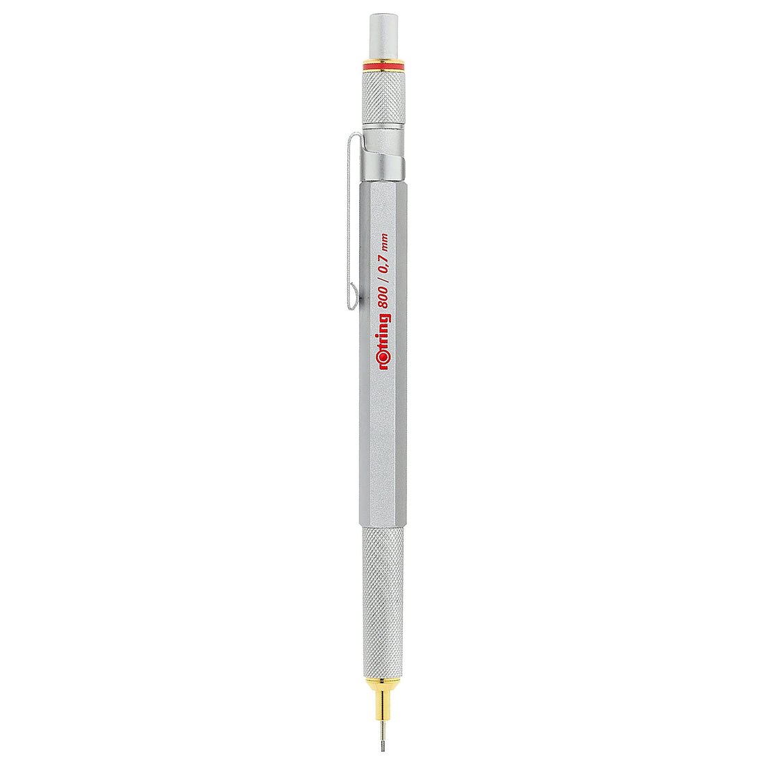 Rotring Porte-mine mécanique 800, 0,7 mm, argent, 1904448