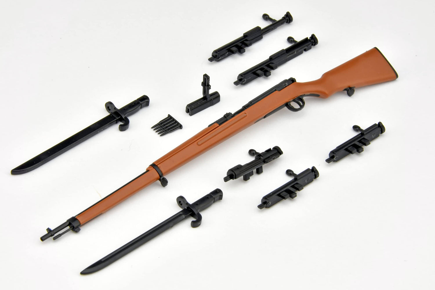 TOMYTEC Little Armory Study1942 LA086 Japanese Infantry Gun Model Kit