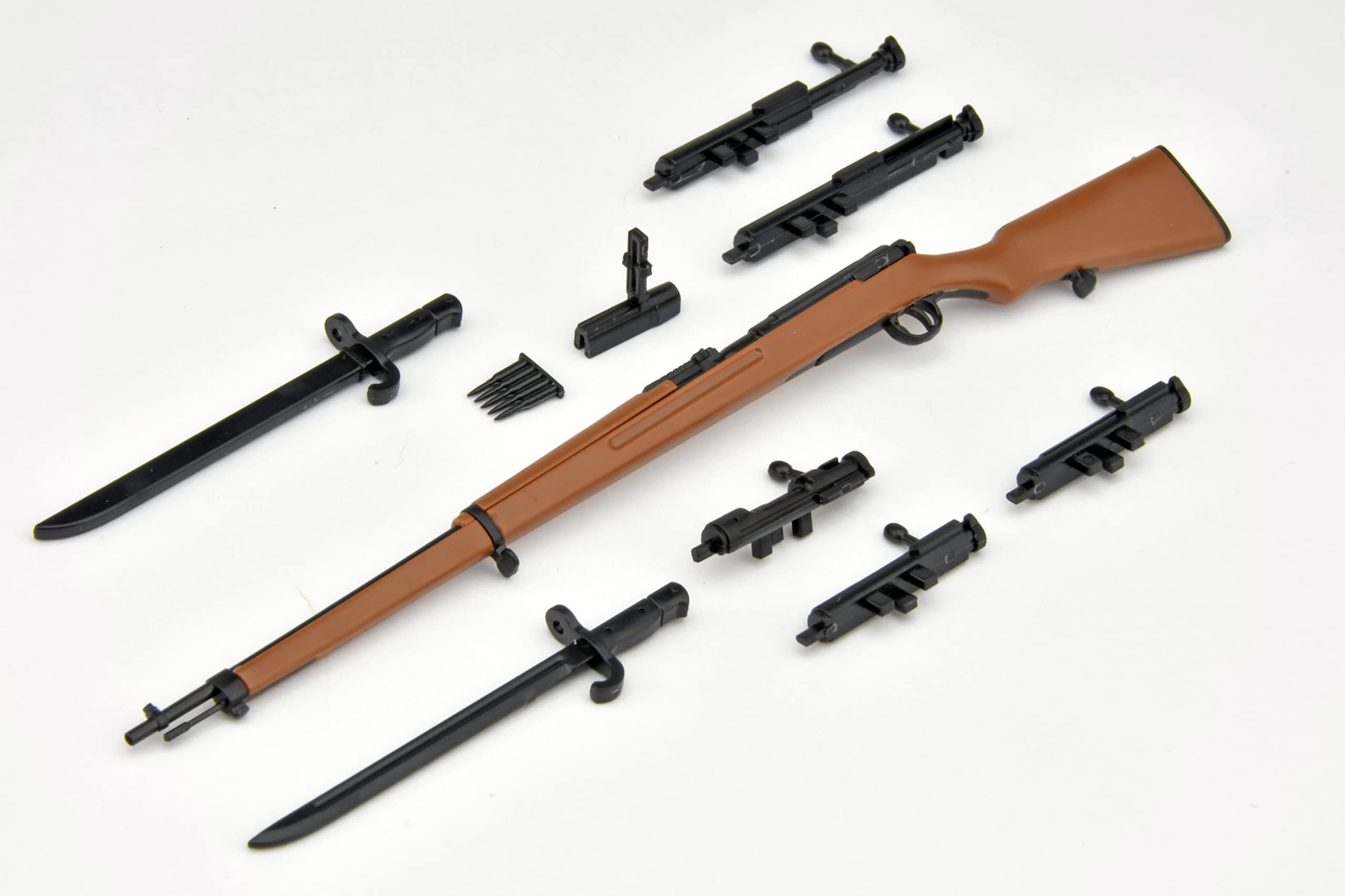 TOMYTEC Little Armory Study1942 LA086 Japanese Infantry Gun Model Kit