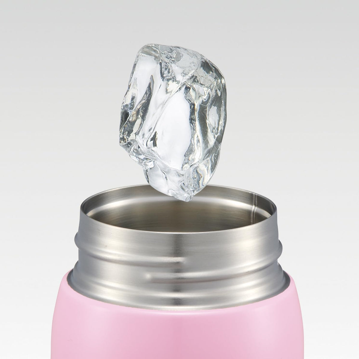Skater Stainless Steel One-Touch Mug Bottle 350ml for Girls