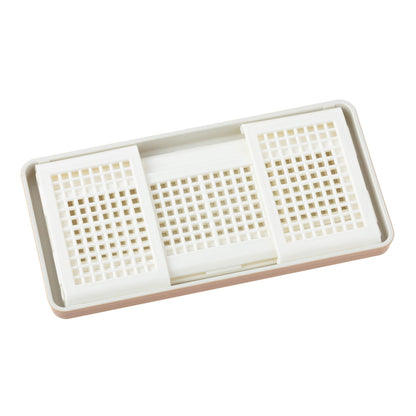 Mitani Bento Box Sandwich Case L Beige 19.5x10x7.5cm Japanese Design
