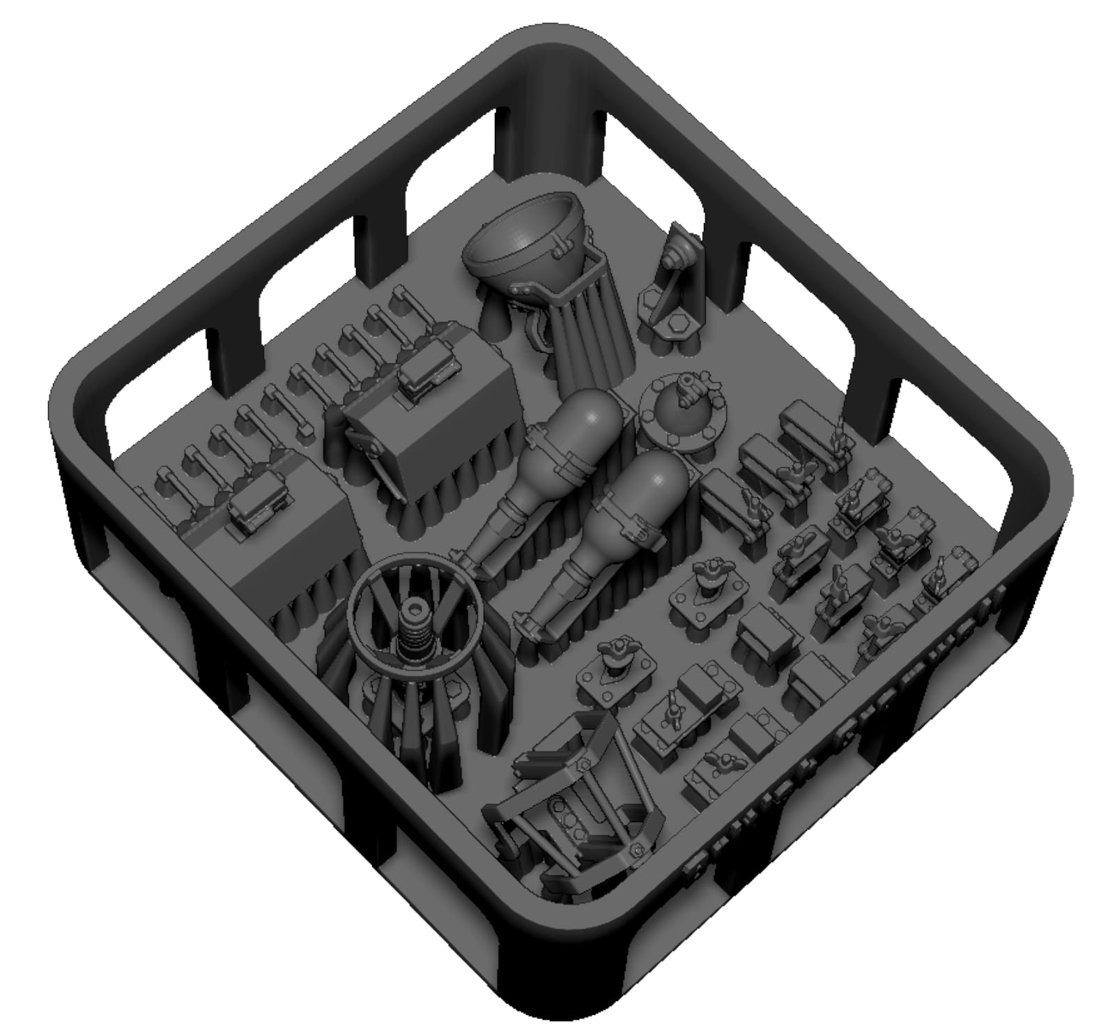 BSK Model 1/35 Scale Detail Set for WWII British Cromwell Tank