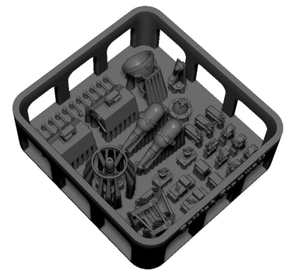 BSK Model 1/35 Scale Detail Set for WWII British Cromwell Tank