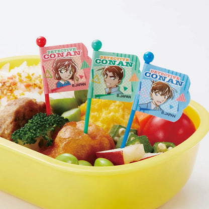 BANDAI Detective Conan Bento Picks Set of 12 Made in Japan