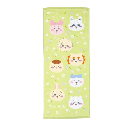 Marushin Face Towel Floral Design with Antibacterial Treatment