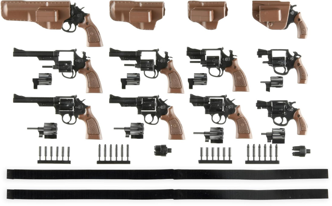 TOMYTEC 1/12 Little Armory LA111 Revolver Set B Unpainted Kit