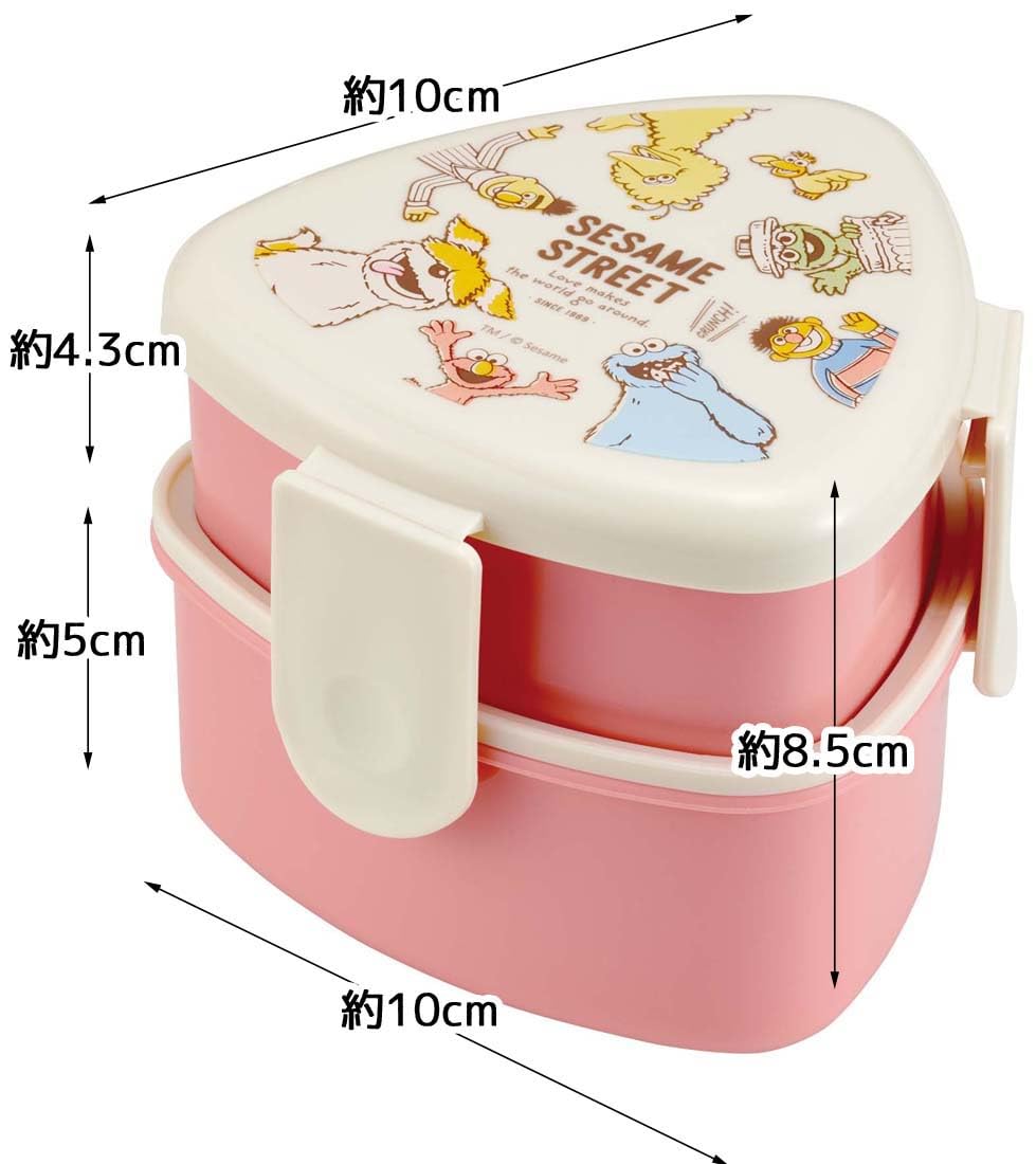 Skater Triangular Bento Box 500ml Ideal for Kids Lunches