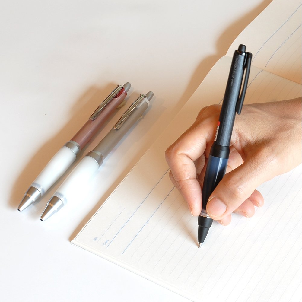 uni Jetstream Alpha Gel Ballpoint Pen 0.7mm Pink for Smooth Writing