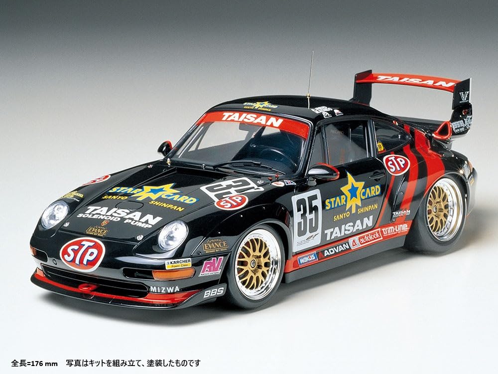 TAMIYA 1/24 Scale Model Typhon Star Card Porsche 911 GT2