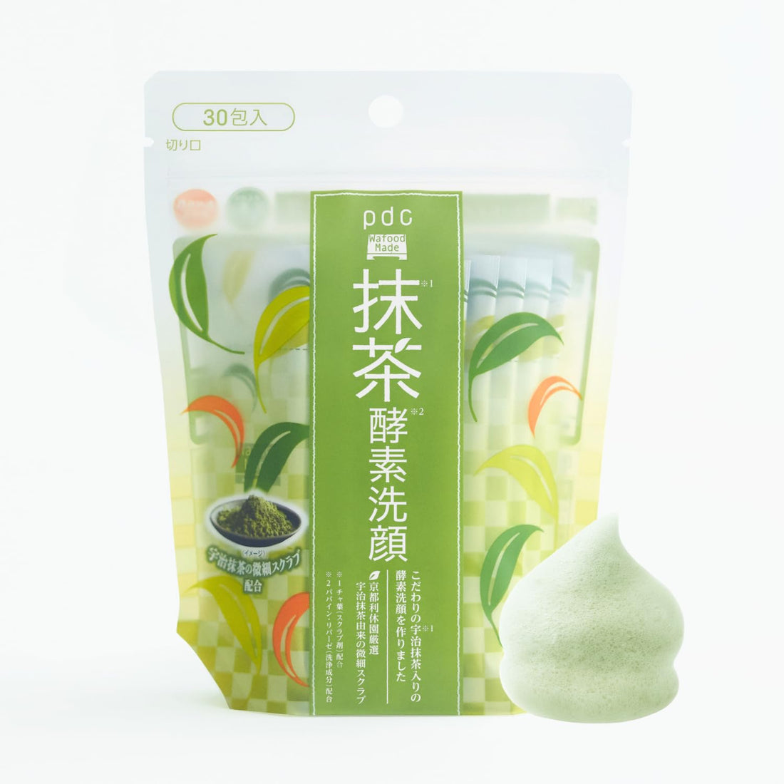 Wafood Made Uji Matcha Enzyme Cleansing Powder 30 Pack