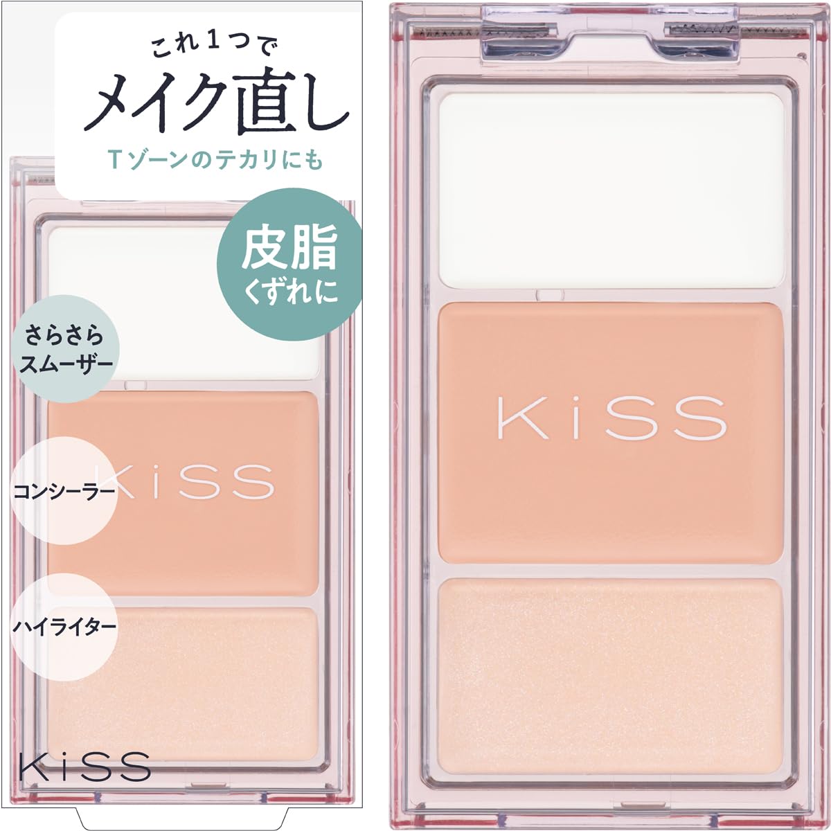 KiSS Makeup Touch Up Palette N 02 Oil Control 3.1g