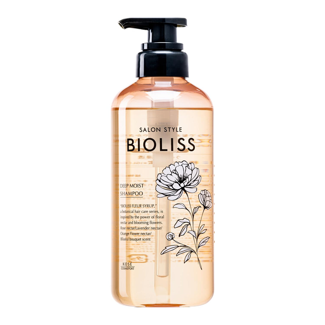 SALON STYLE Deep Moist Shampoo 470mL for Damage Care