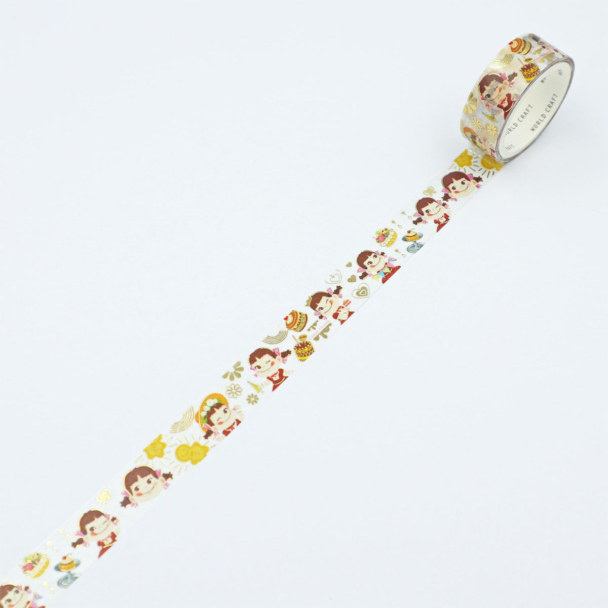 World Craft Masking Tape Sweet Cake Design 15mm