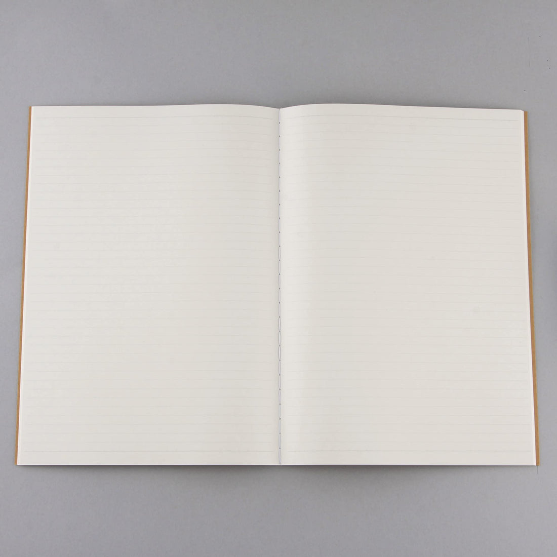 MUJI B5 Notebook with 6mm Ruled Lines Beige 30 Sheets