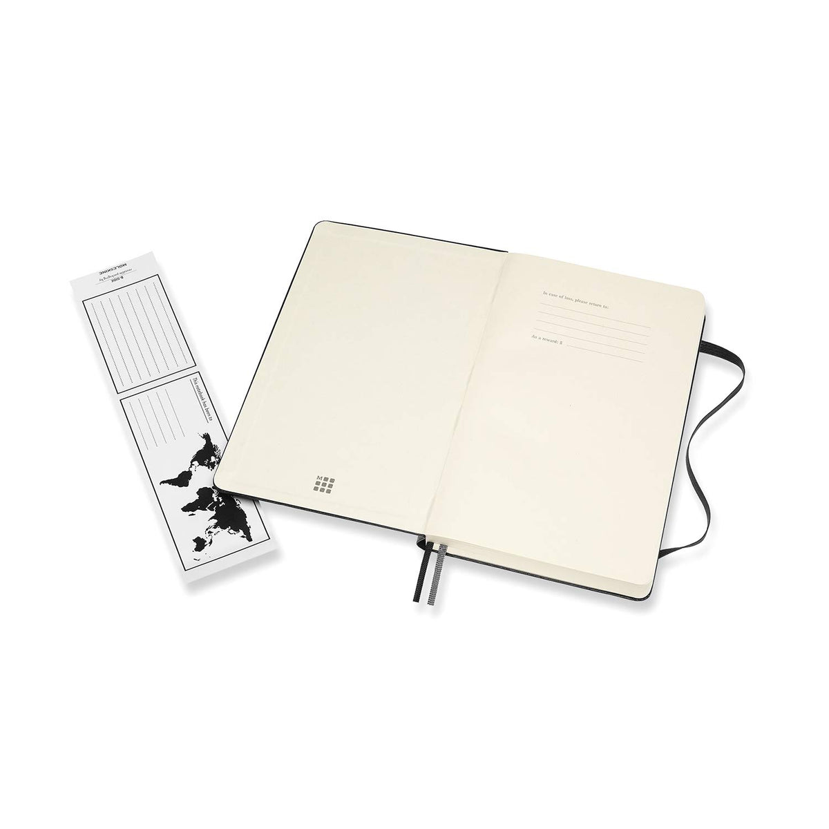 Moleskine Classic Notebook Expanded 400 Pages Large Size Black