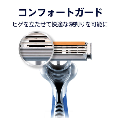 Gillette Custom Plus 3 Premium Smooth Disposable Razors 6 Count
