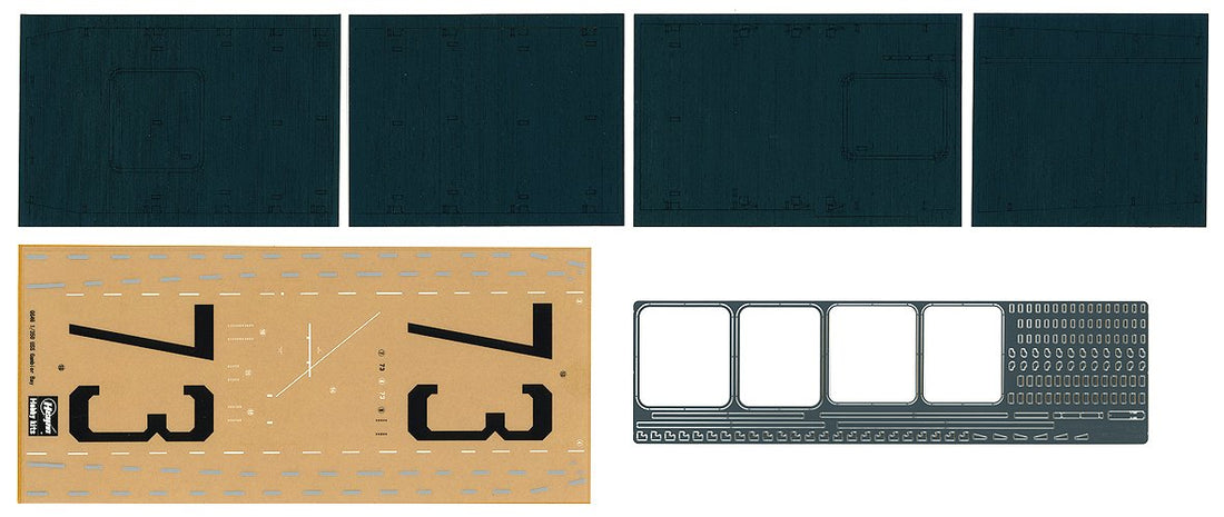Hasegawa 1/350 U.S. Navy Escort Carrier Gambier Bay Model Parts