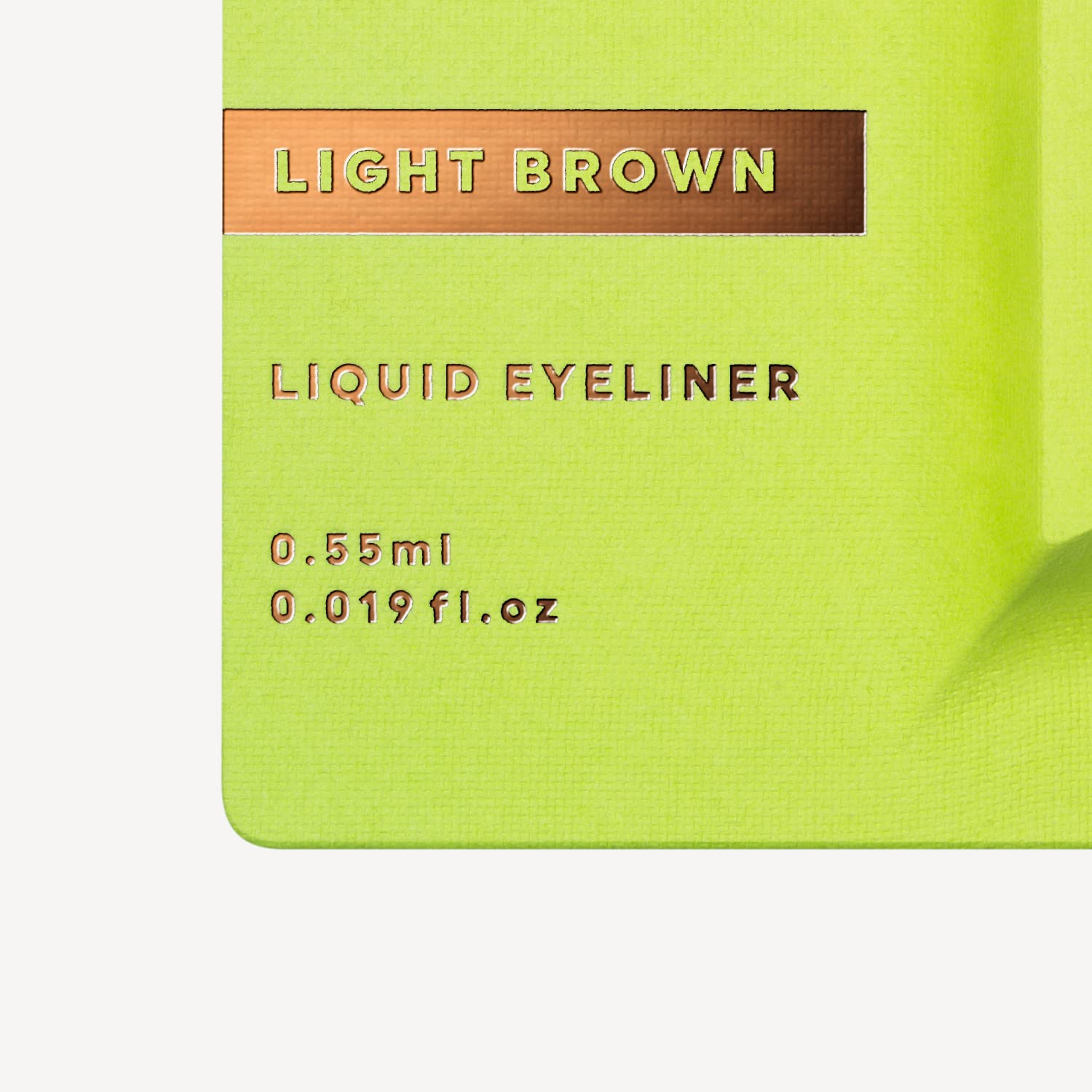 UZU Liquid Eyeliner Light Brown for Effortless Eye Definition