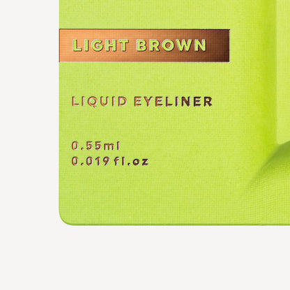 UZU Liquid Eyeliner Light Brown for Effortless Eye Definition