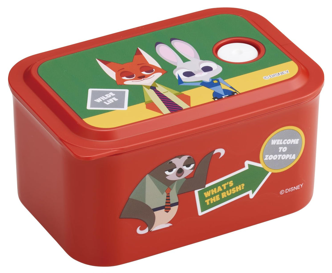Skater Bento Box Mini Container for Lunch 320ml Disney Zootopia