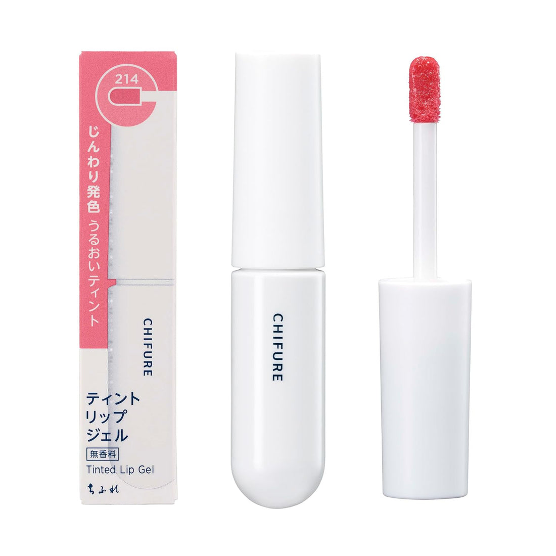 Chifure Tint Lip Gel 214 4.3g Oil-Based Lip Tint for Natural Color