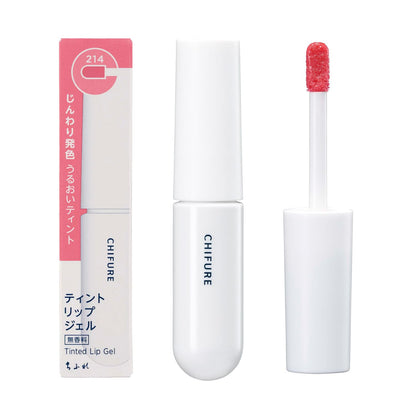 Chifure Tint Lip Gel 214 4.3g Oil-Based Lip Tint for Natural Color
