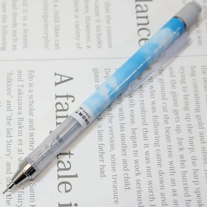 Kamiojapan Mechanical Pencil 0.5mm Monograph Motion Sky Blue