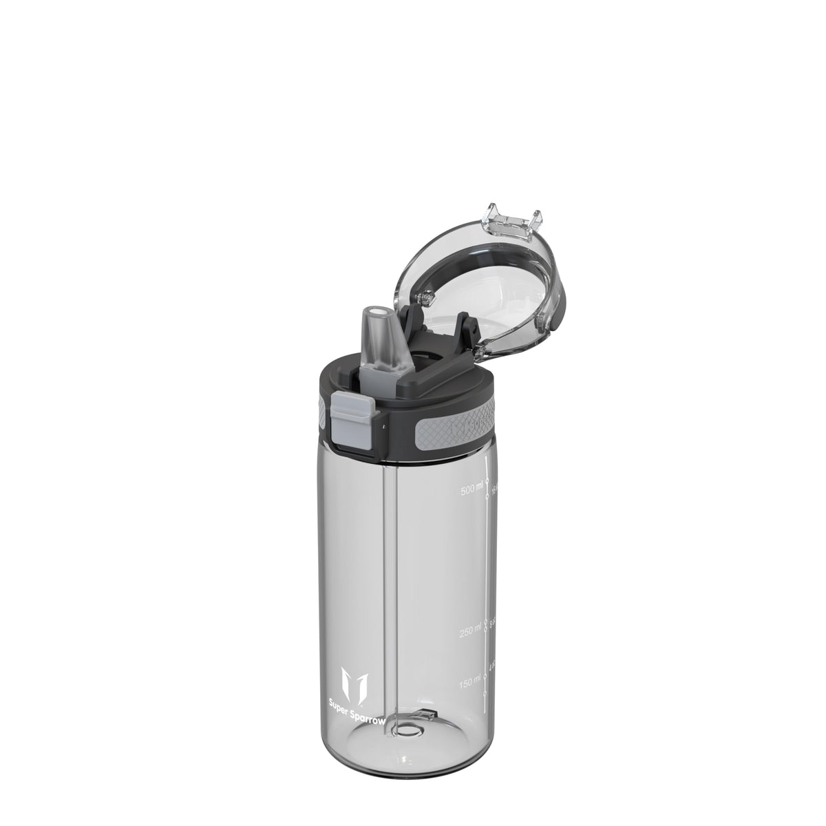 Super Sparrow 500ml Water Bottle with Straw BPA-Free