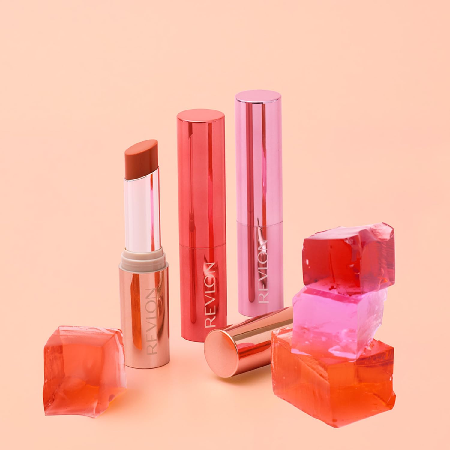 REVLON Super Lustrous Dewy Shine Lipstick 3.2g Coral Pink