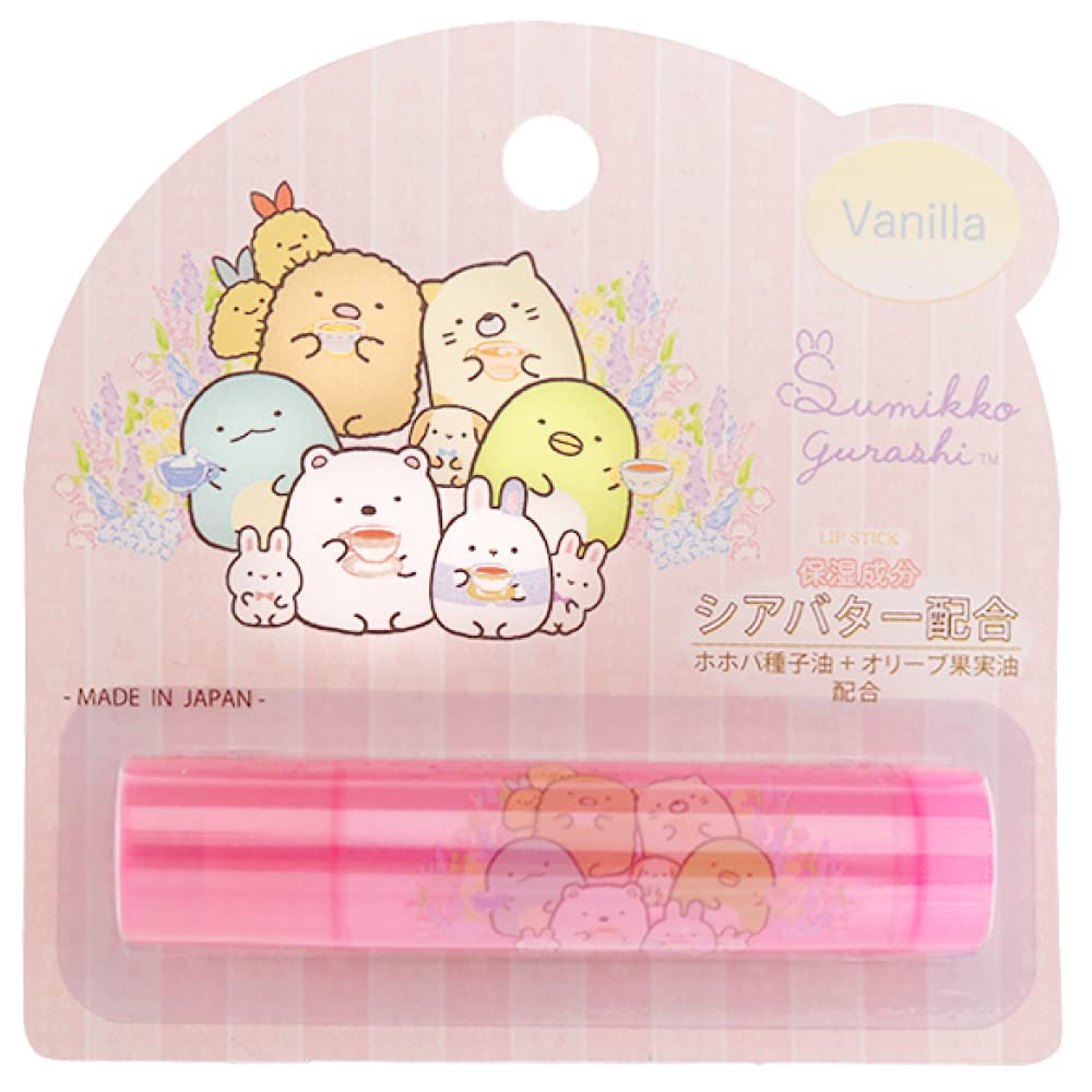 Santan Vanilla Sumikko Gurashi Lipstick Lip Balm
